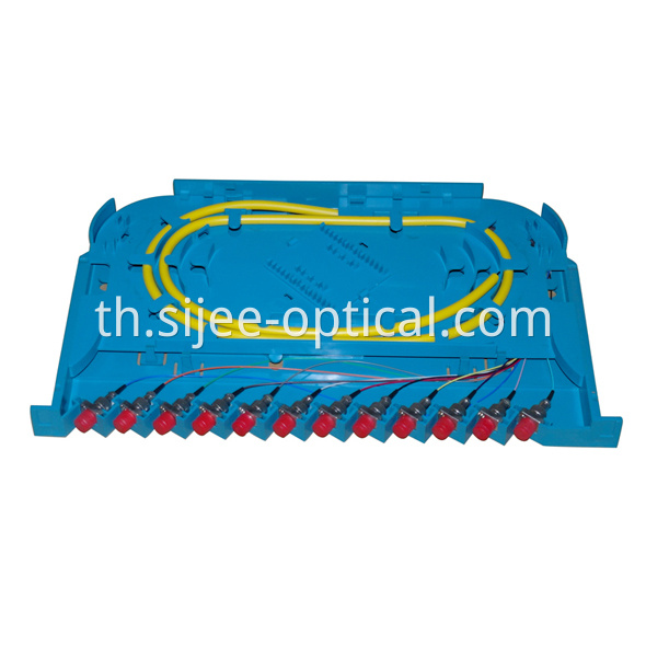 fiber optic splice tray